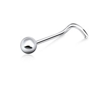 2.2mm Ball Curved Nose Stud NSKB-842